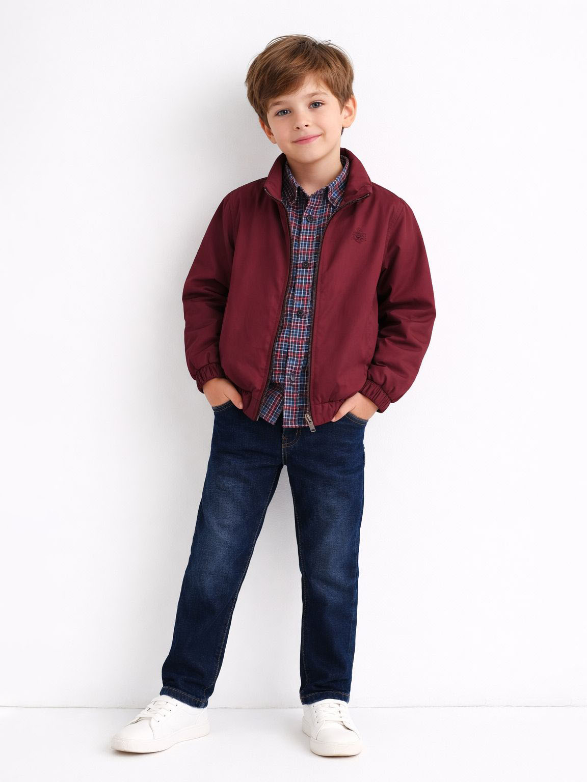 Bordo Ceketli Üçlü Takım | Image Not Found